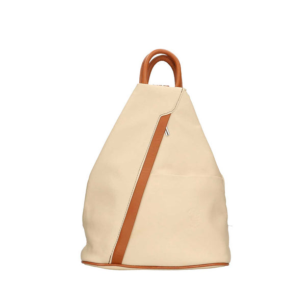 Women's Backpack Bag in Genuine Leather Made in Italy - 25x30x13 Cm. Backpack. 80072 