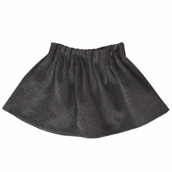 MILAN LUREX STITCH GATHERED SKIRT