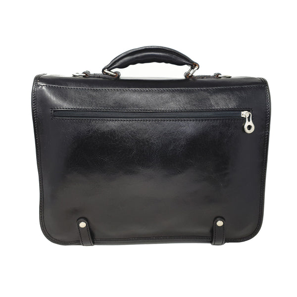 Borsa da lavoro Portadocumenti da Uomo Tracolla in pelle - 39x29x10 Cm - G958