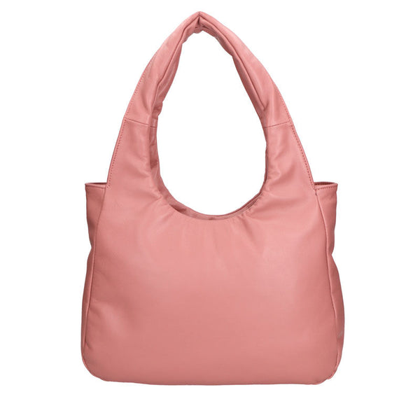 Women's Shoulder Bag in Nappa Print Leather - 6502.