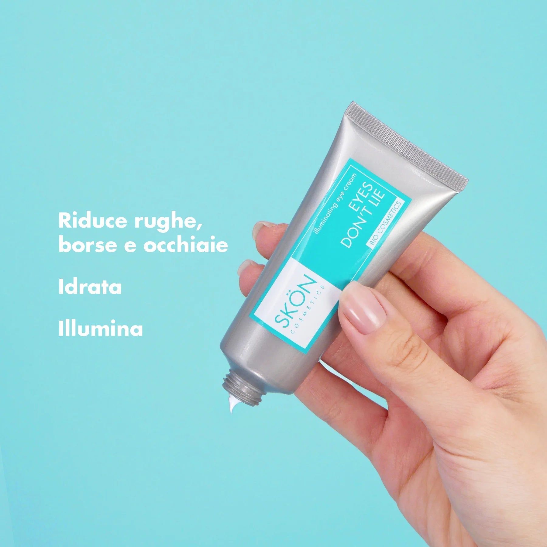 Illuminating eye contour cream