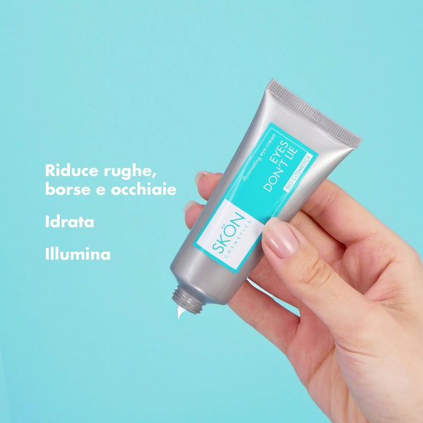 Illuminating eye contour cream
