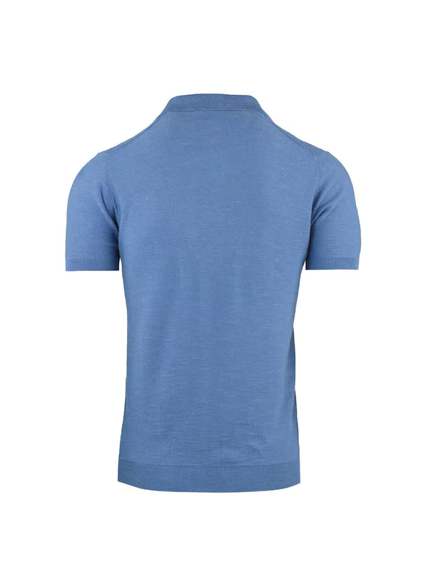 COTTON LINEN KNITTED POLO