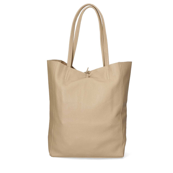 Soft Leather Satchel Bag Genuine Leather - Carrara 80031 