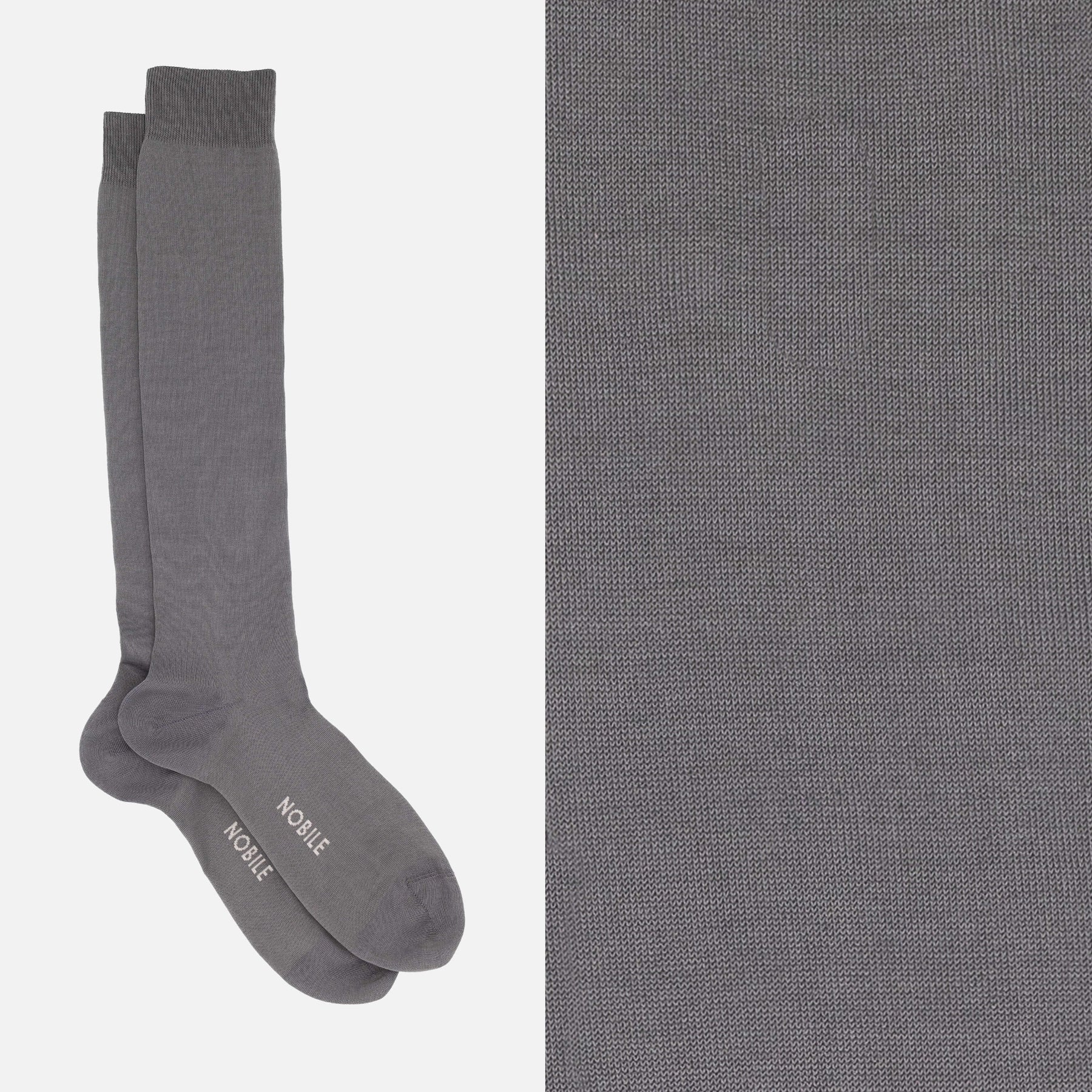 Nobile Essential - Calza lunga a tinta unita