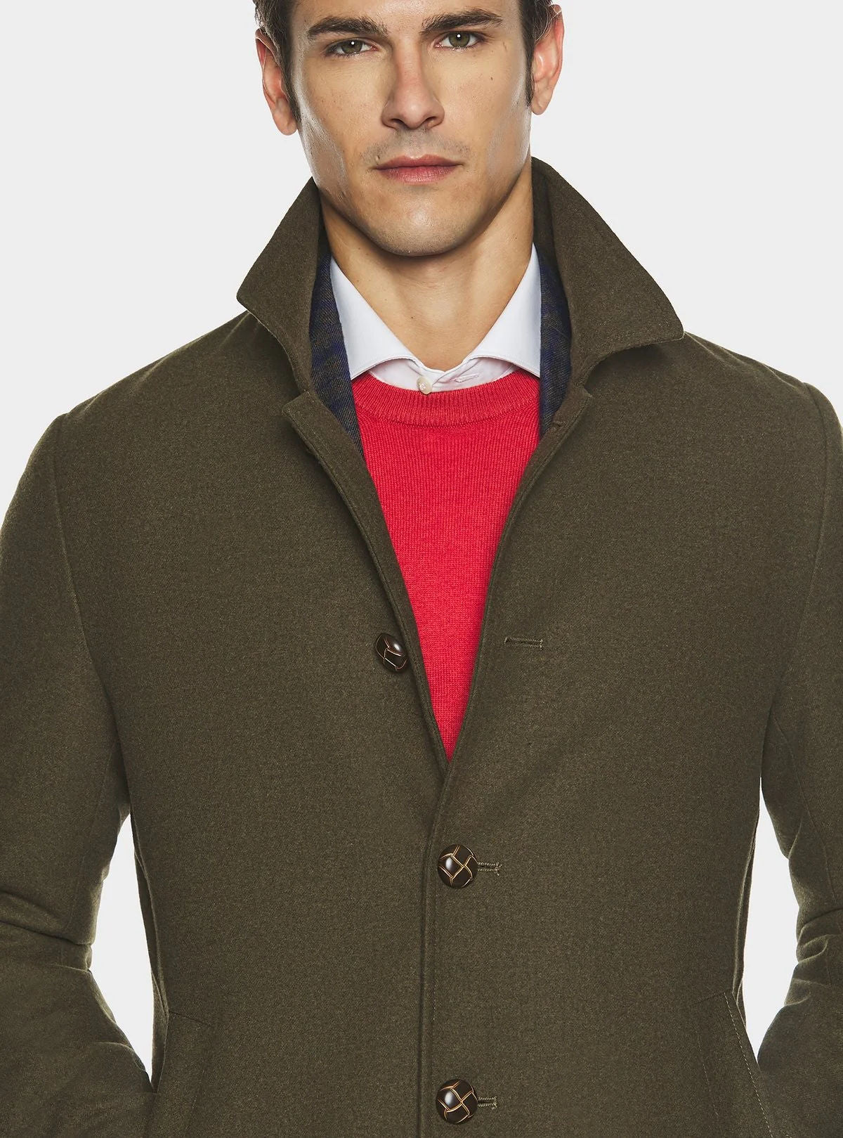 Fabric coat