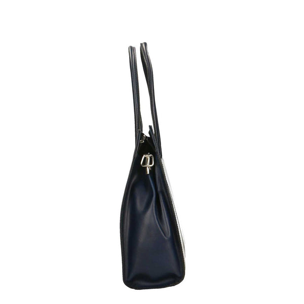 Handbag, 24-hour document holder for women in leather - 39x30x11 cm - 9008 