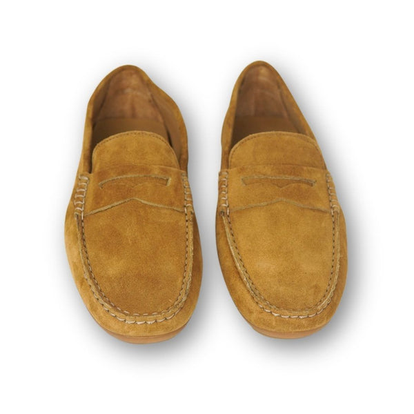 MastroDomenico Men's Handmade Moccasins - Yellow Berillo