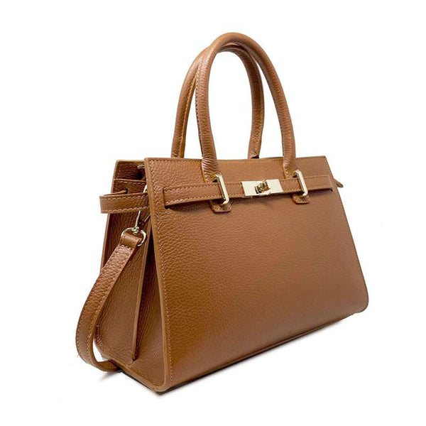 Luxury Women's Bag Genuine Dollar Leather Large - Cortina k044. 