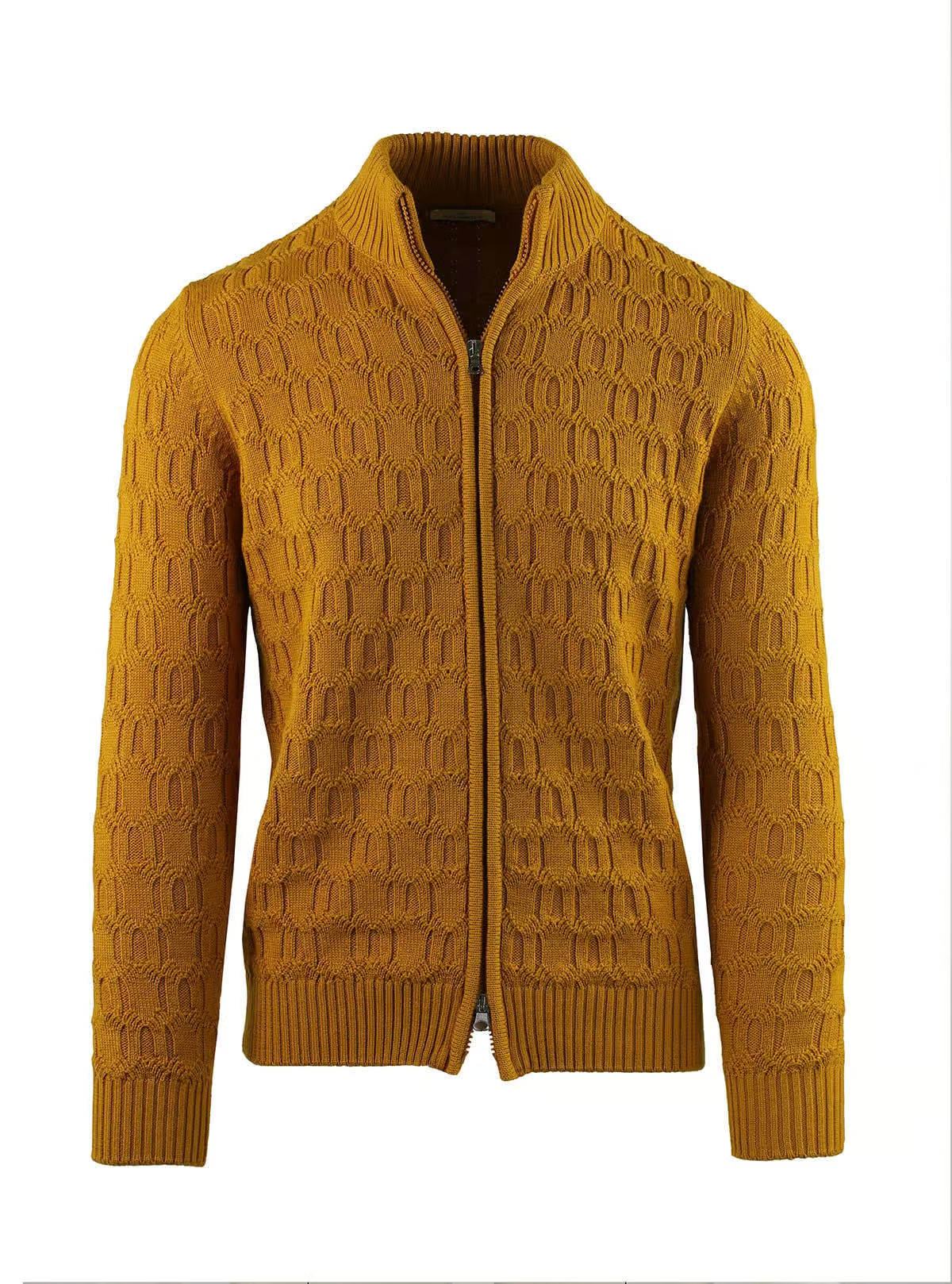 FULL ZIP LAVORO GEOMETRICO
