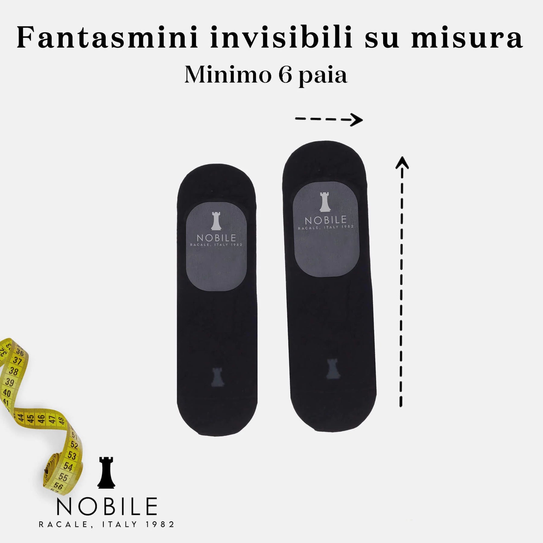 Custom Size - Invisible Ghosts (6 pairs and up)