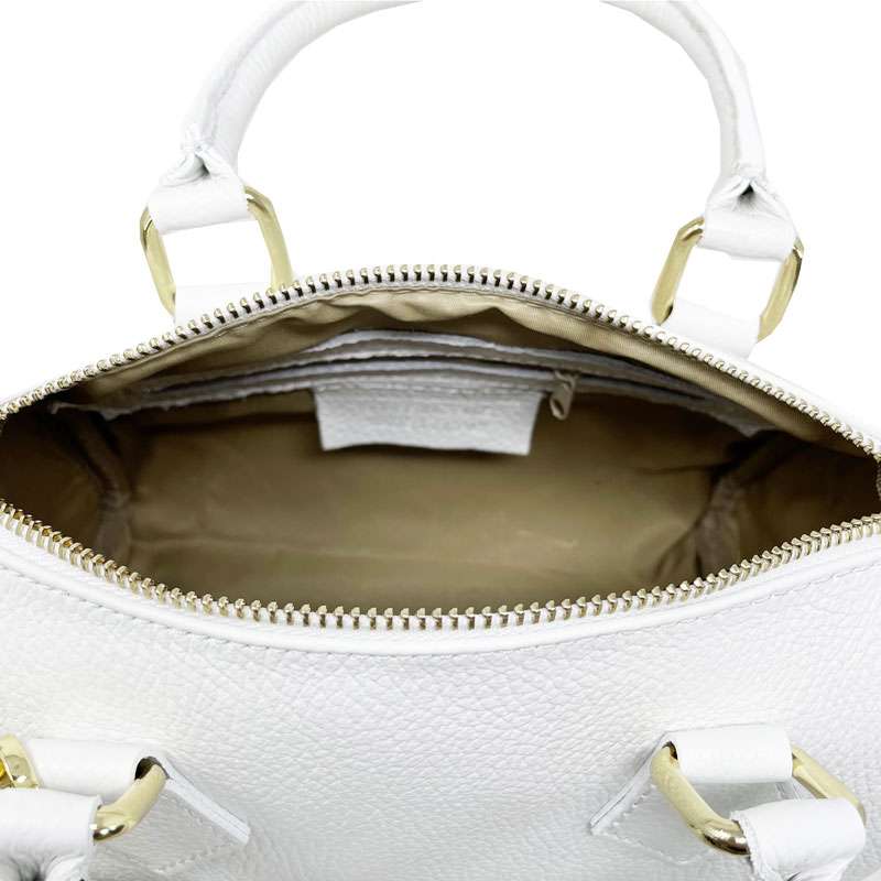 Small Leather Handbag Trunk Bag. 7737 