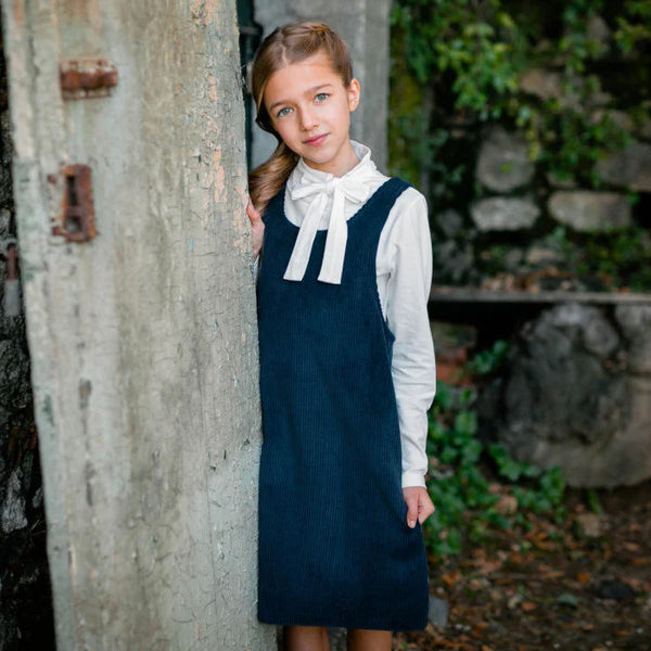 VELVET OVERALL DRESS