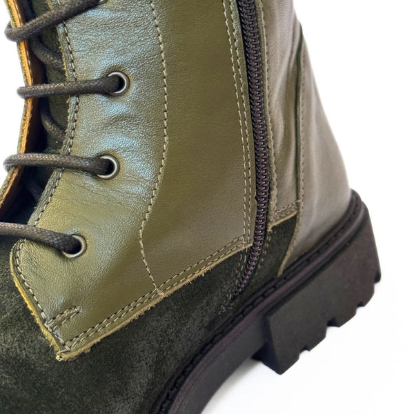 MastroDomenico Women's Handcrafted Ankle Boots – Old Muschio 