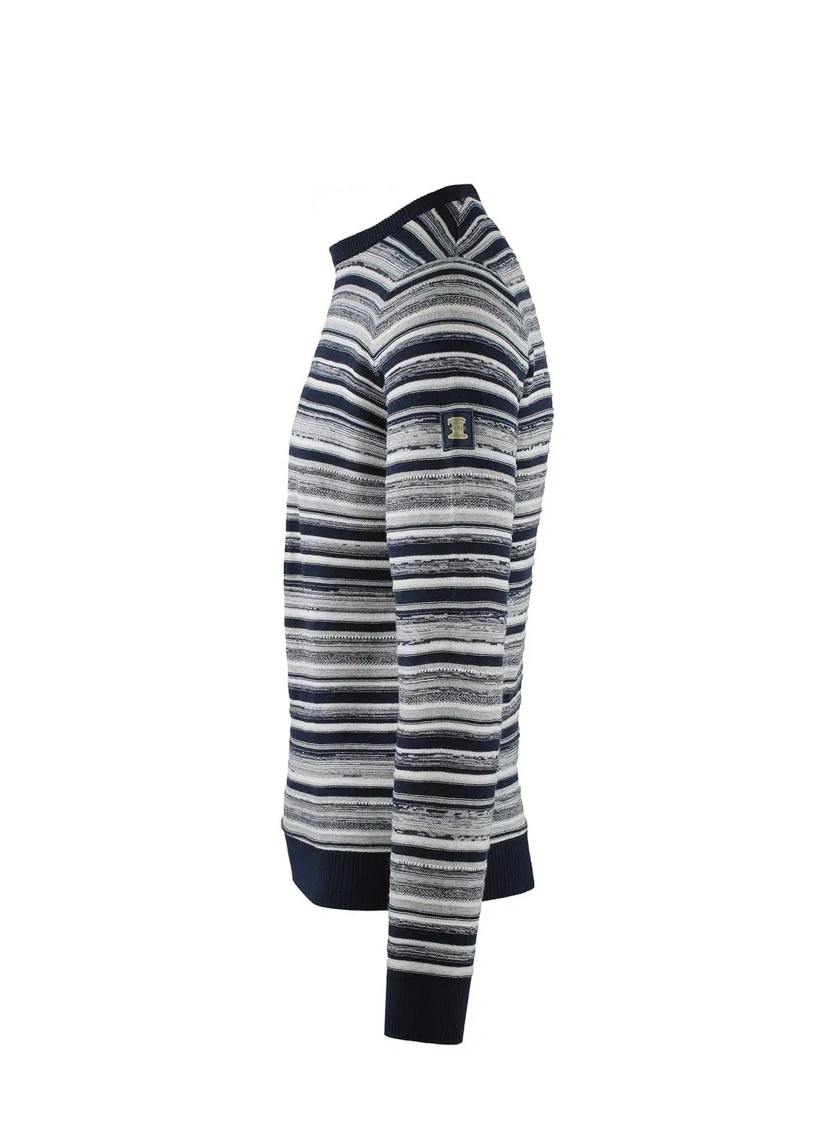 STRIPED CREW NECK