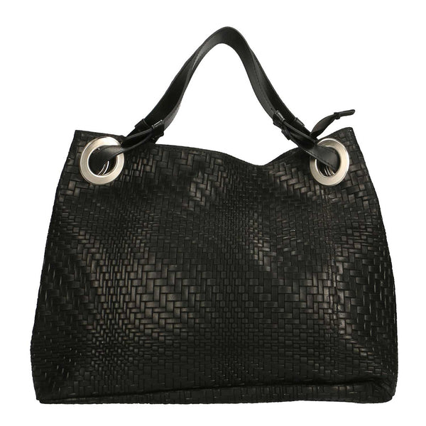 Women's Handbag Woven Leather Print - 38x28x10 Cm - 80059 