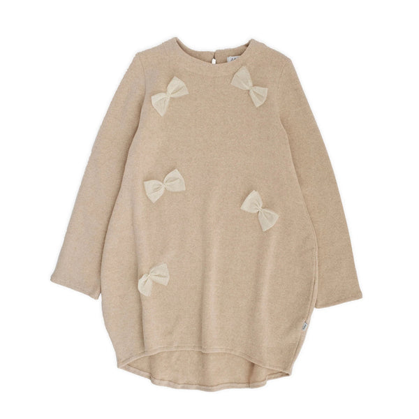 ABITO EGG-SHAPE CON FIOCCHI IN TULLE