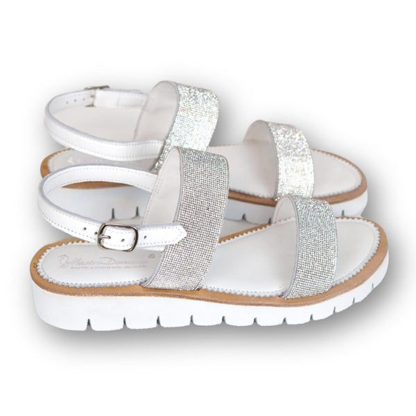MastroDomenico Women's Handmade Sandals - Cloud