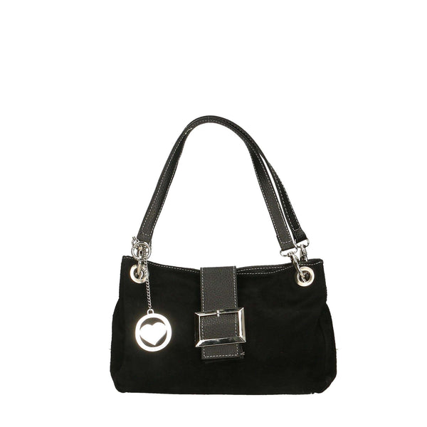 Women's Hand Clutch in 100% Suede Leather - 27x18x12 cm - 10027 