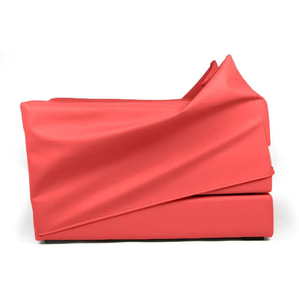 TOUF ECO, Pouf Bed with Pouf Cover in Eco-Leather 70x63