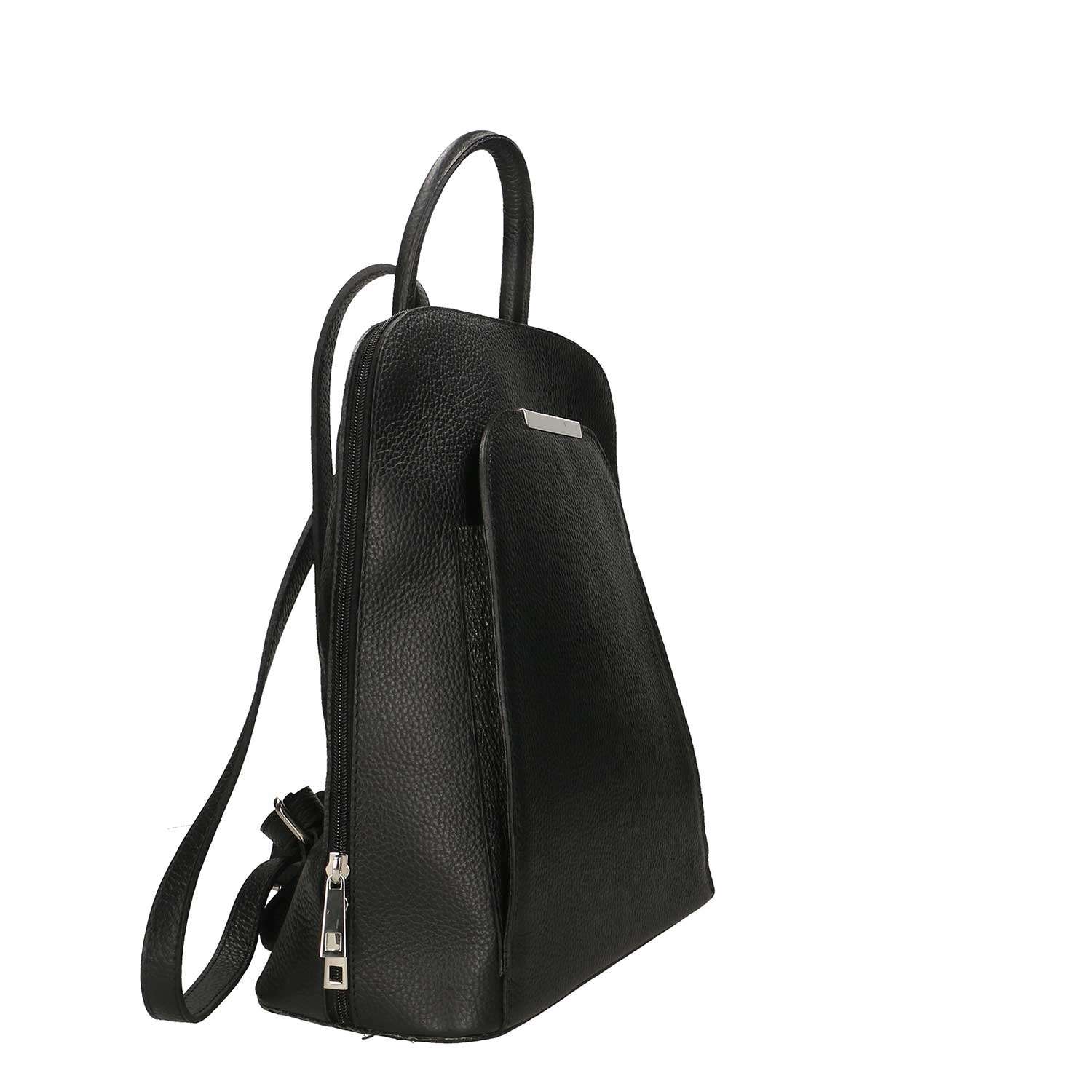 Women's Backpack Bag in Genuine Leather Handcrafted - 29 x 32 x 13 Cm - 3347 