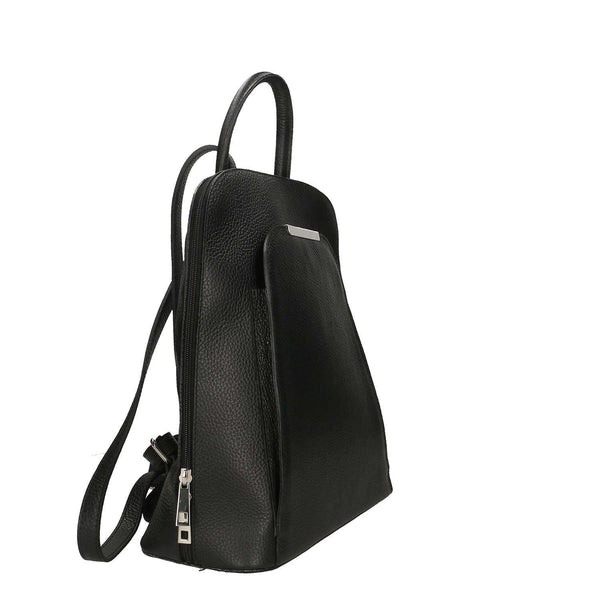 Women's Backpack Bag in Genuine Leather Handcrafted - 29 x 32 x 13 Cm - 3347 
