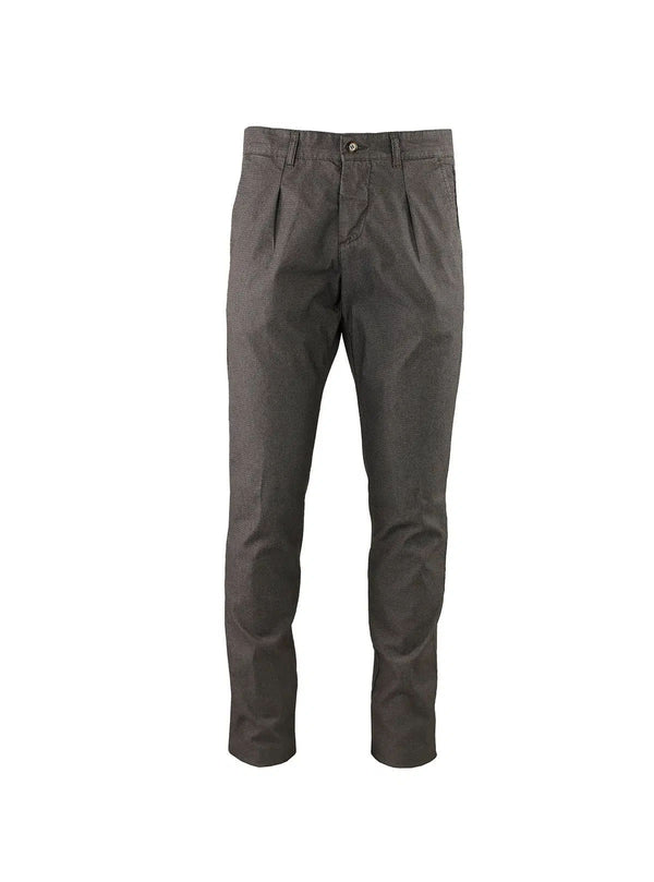 TROUSERS WITH A DOTTED PATTERN