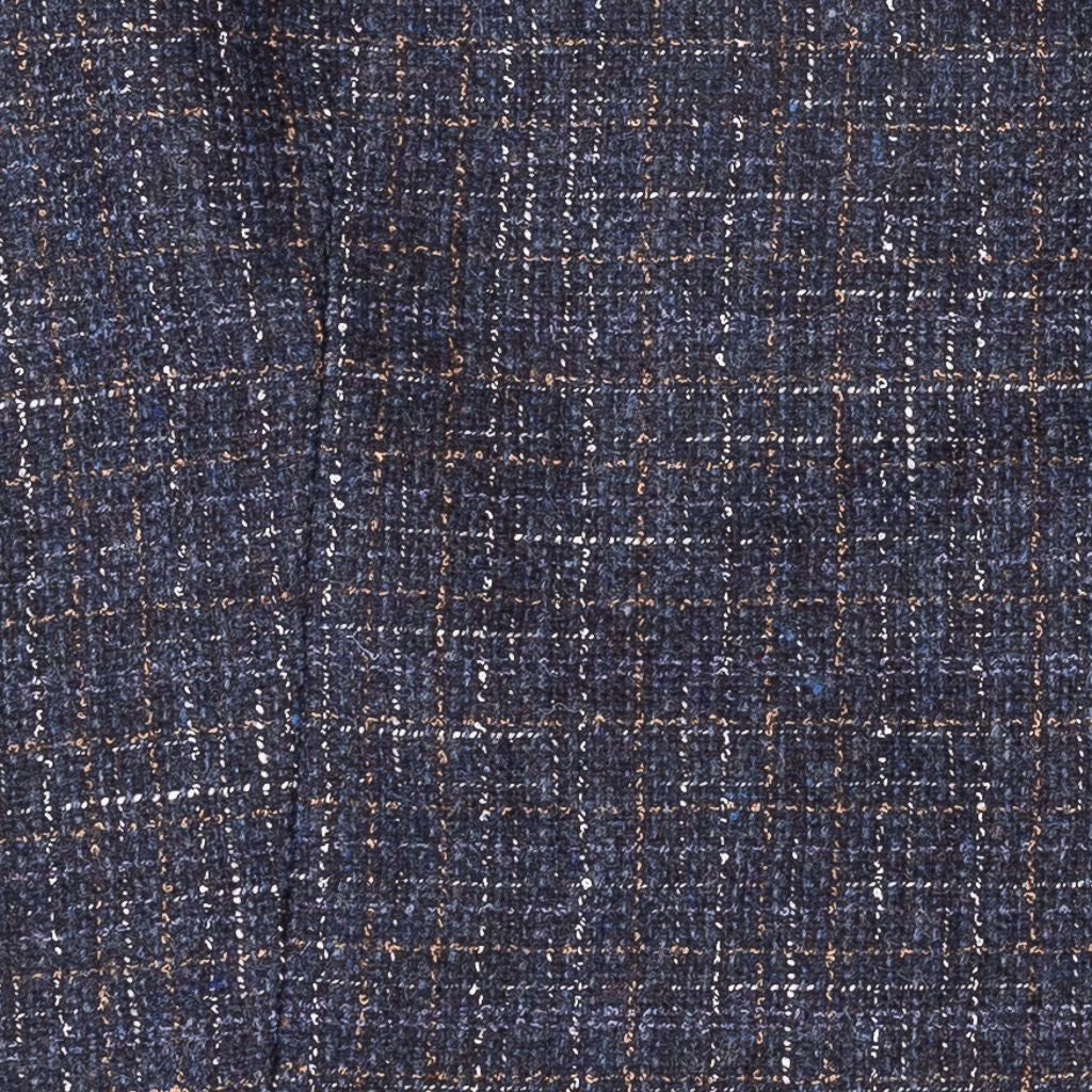 Light patterned blue vest