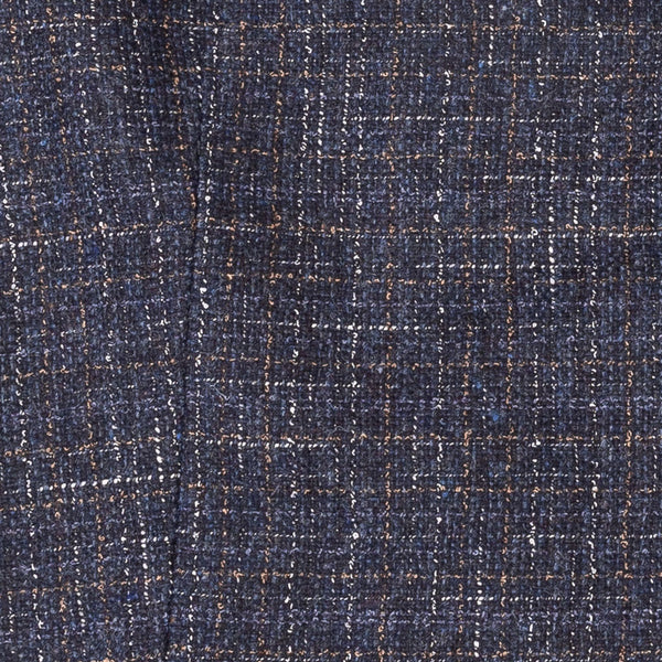 Light patterned blue vest