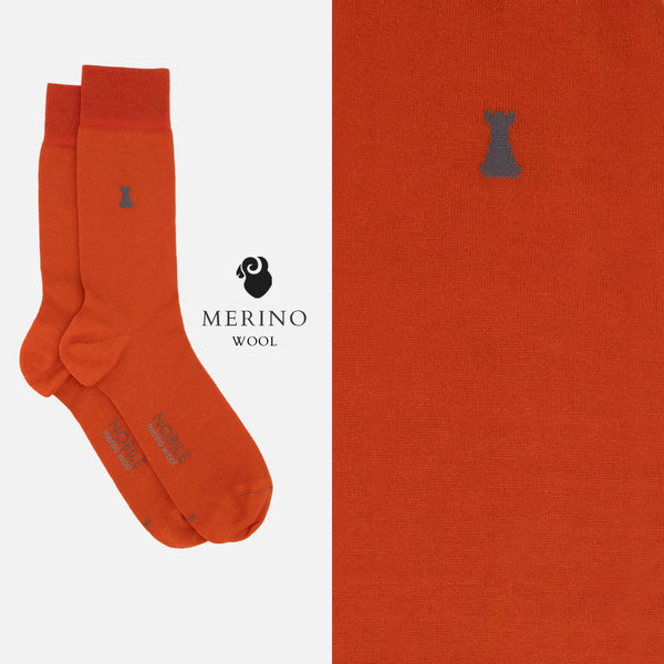 Vivaldi - Plain Merino Wool Short Sock