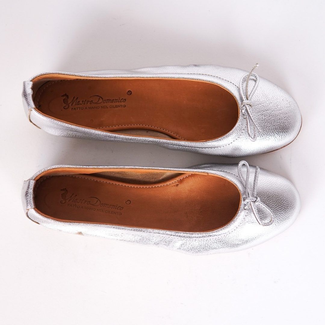Ballerine in Pelle da Donna MastroDomenico - Scintilla