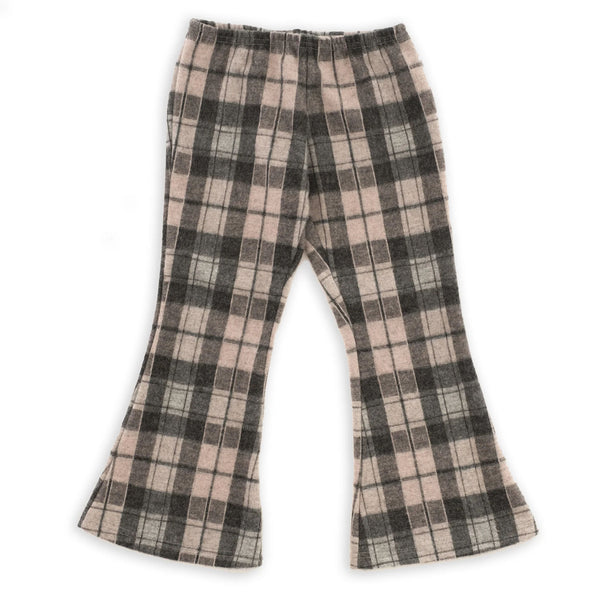 LEGGINGS FLARE A QUADRI