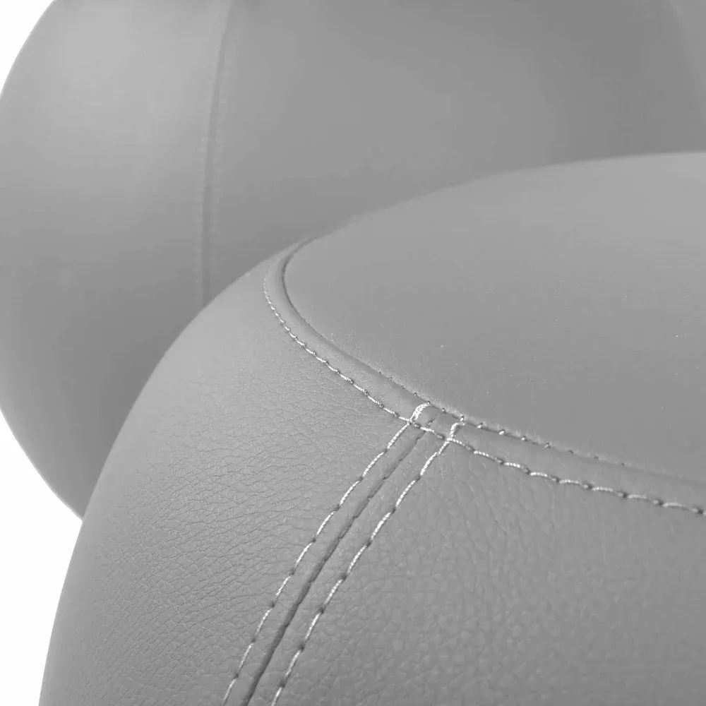 COCOON ECO M,  Pouf Design Rotondo in Ecopelle 64x45