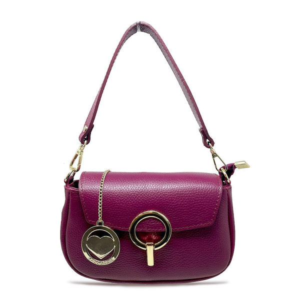 Borsa Clutch piccola da donna con anello - Bolgheri k063