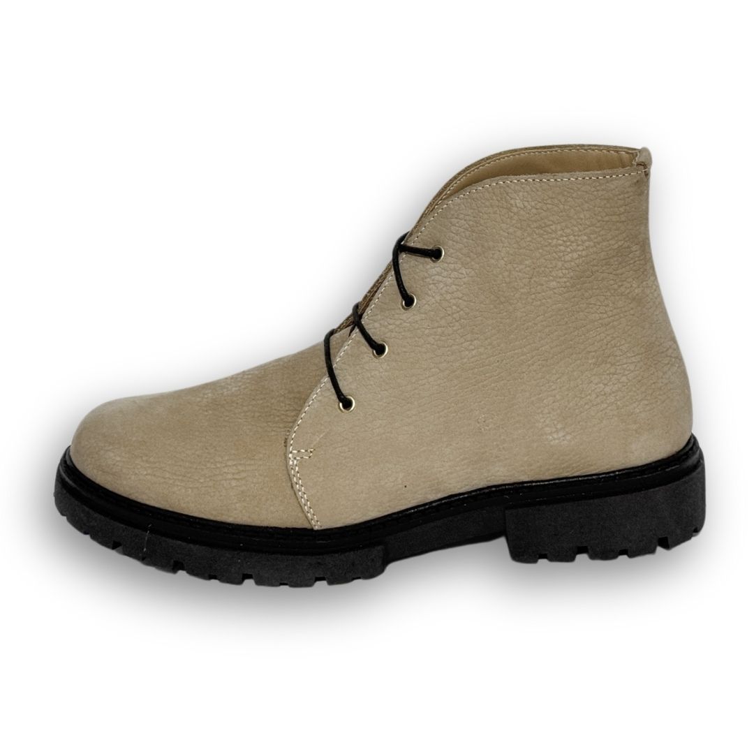 MastroDomenico Women's Handcrafted Winter Shoes – Oregon Sand 