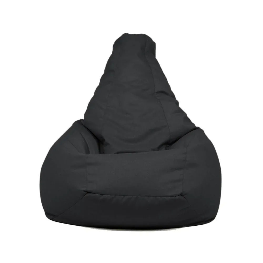 SESSANTOTTO 68, Pouf Bean Bag Chair in Cotton L Removable Cover