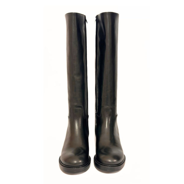MastroDomenico Women's Handmade High Boots - Testa di Moro 
