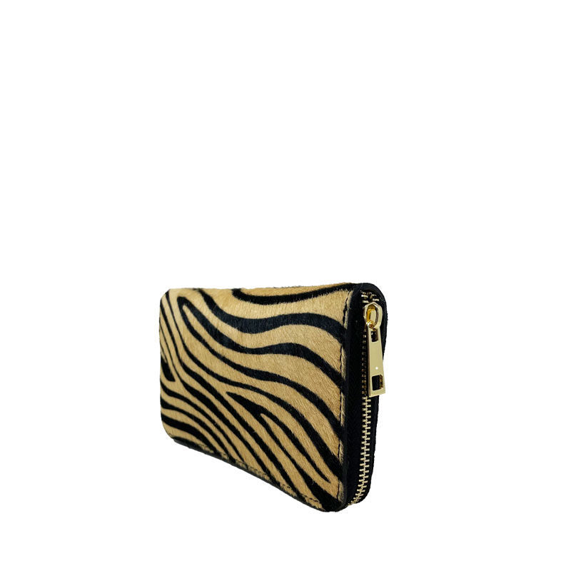 Animalier Wallet in Cavallina Large Leather - K050 