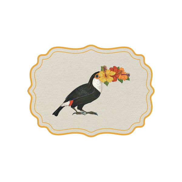 Flowery Animals Placemat