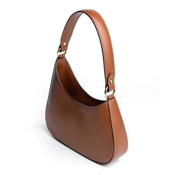 EDI – Hobo bag in elegant leather tan