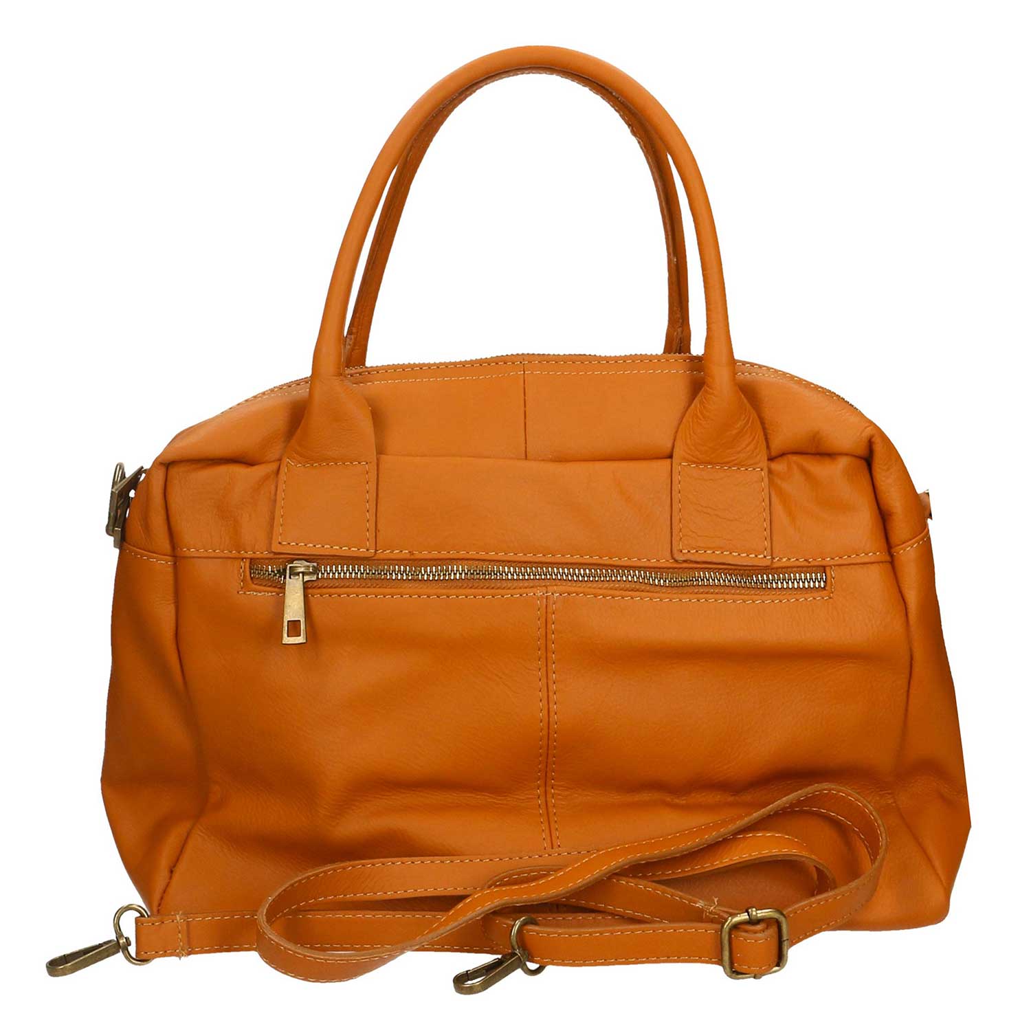 Large Handbag Travel Bag for Women in Leather - 36x26x15 cm - 6173 
