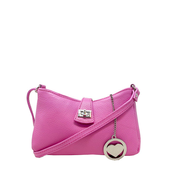 Women's Small Shoulder Clutch Bag with Casket Closure - Torino k048 