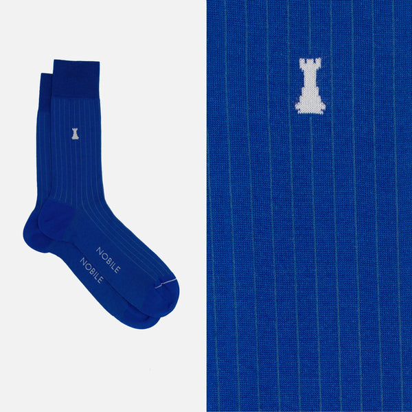 Julius Caesar - Short sock with very fine ribs 