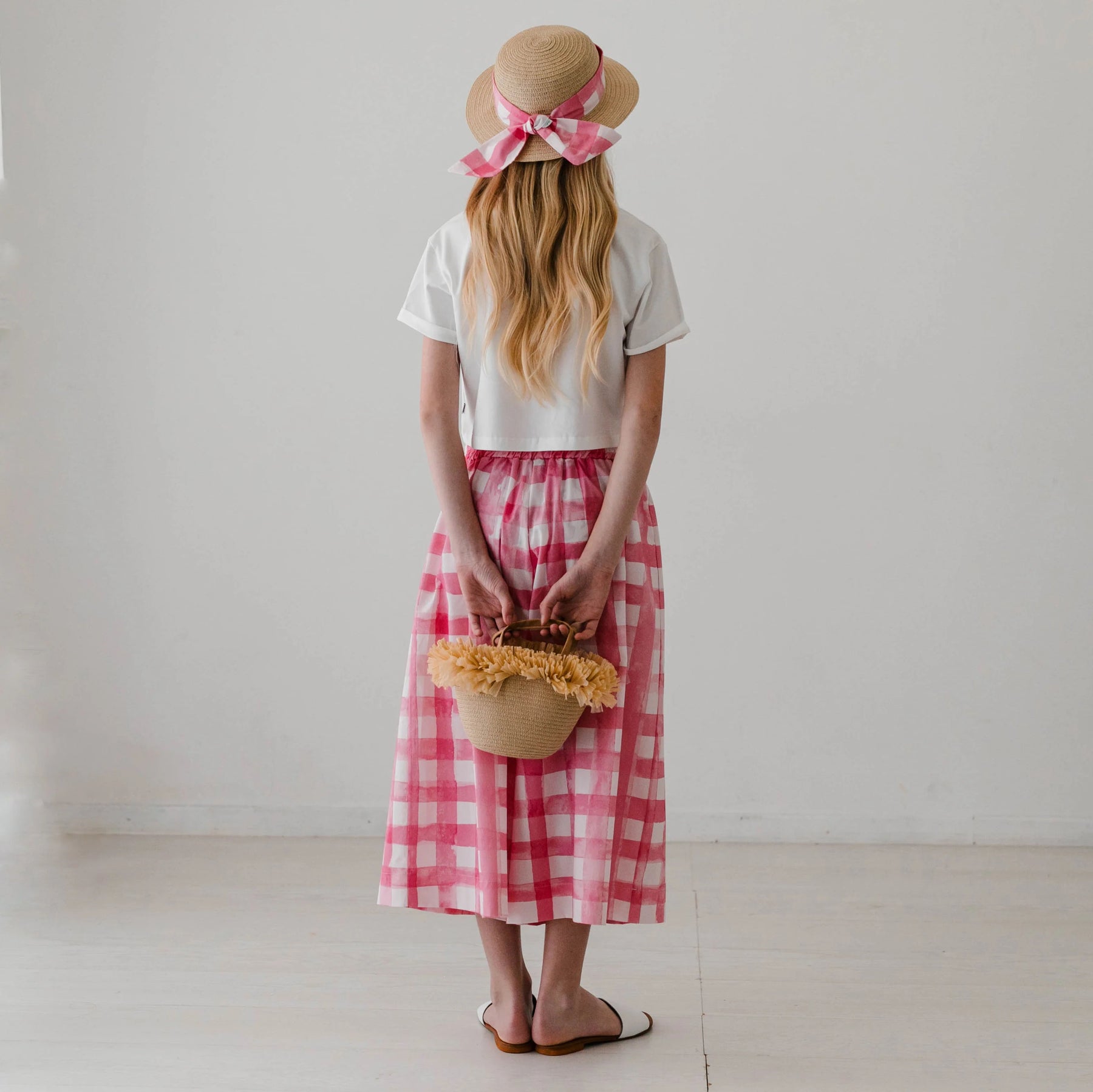 WIDE-LEG COTTON TROUSERS