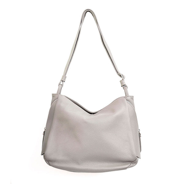 MARISSA - Sacca in pelle latte