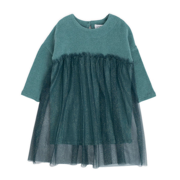 ABITO TULLE GLITTER STILE IMPERO