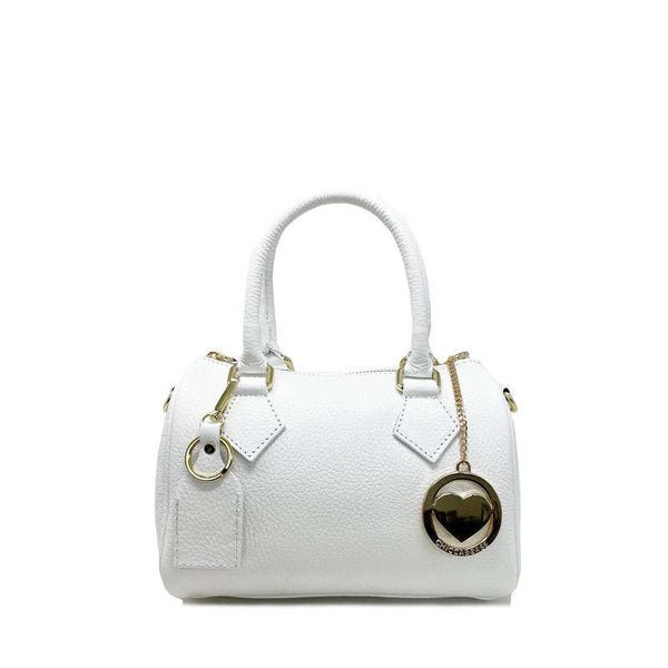 Small Leather Handbag Trunk Bag. 7737 