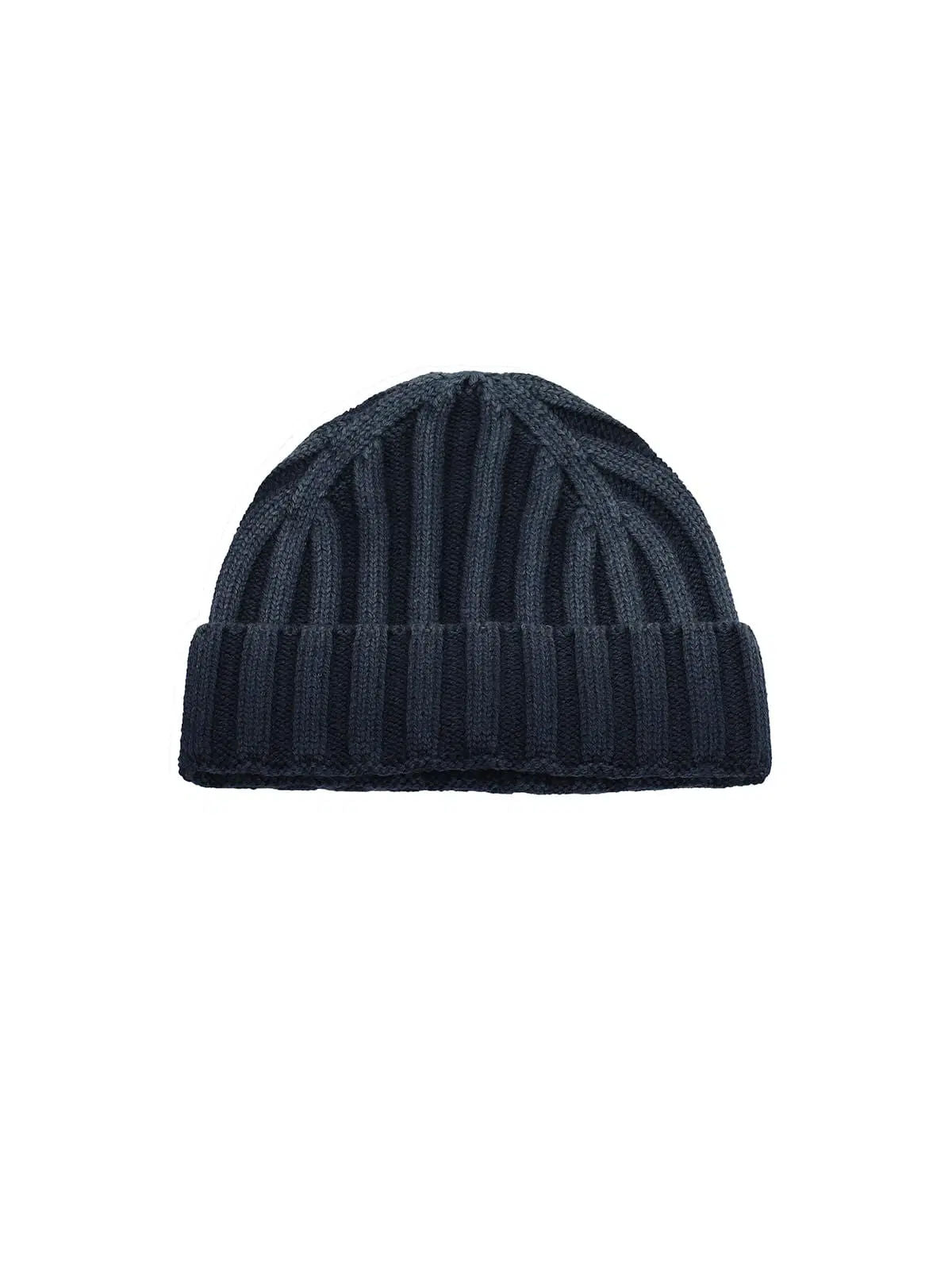PURE WOOL HAT WITH RIBBED LAYERS, ACID DYE