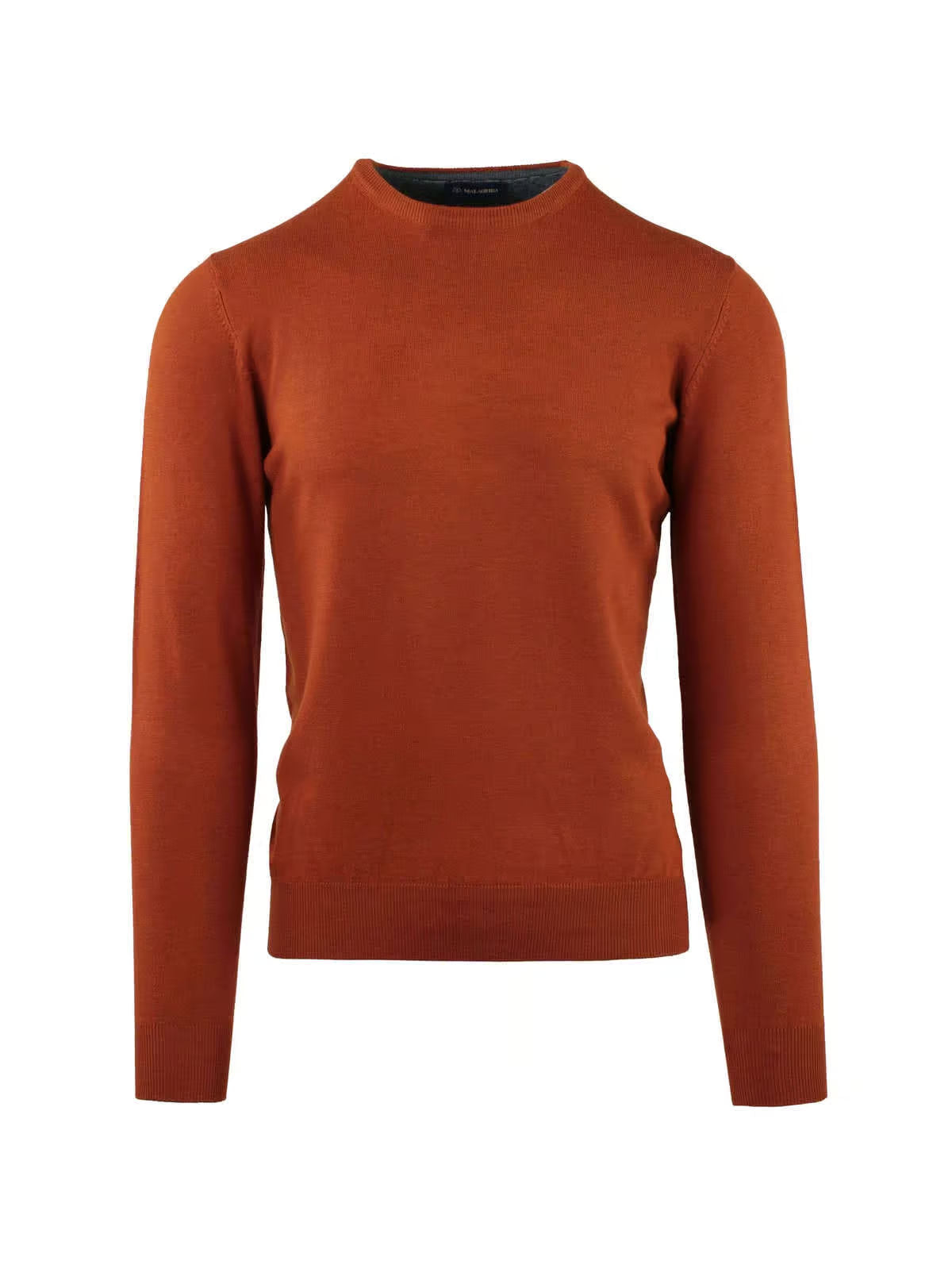 ELASTICATED CREW NECK