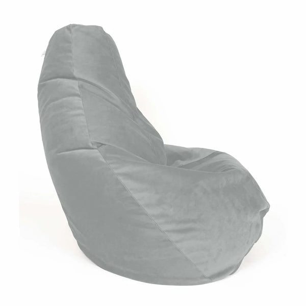 SESSANTOTTO 68 VELVET, Velvet Bean Bag Pouf L Removable Cover